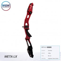 WIN WIN WIAWIS POIGNEE META LXX 25 POUCES HERACLES ARCHERIE FRANCE CLERMONT FERRAND REMINGTON RED ROUGE