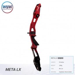 WIN WIN WIAWIS POIGNEE META LXX 25 POUCES HERACLES ARCHERIE FRANCE CLERMONT FERRAND REMINGTON RED ROUGE