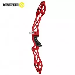 HERACLES ARCHERIE FRANCE LA BREDE BORDEAUX MENETROL POIGNEE KINETIC ZIVIO V2 CLASSIQUE 25 POUCES RED ROUGE