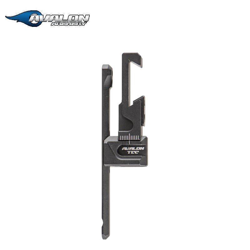 HERACLES ARCHERIE FRANCE BORDEAUX EXTENSION PLATINE CLICKER AVALON SCREW-IN 6/32 CLASSIC STANDARD NOIR