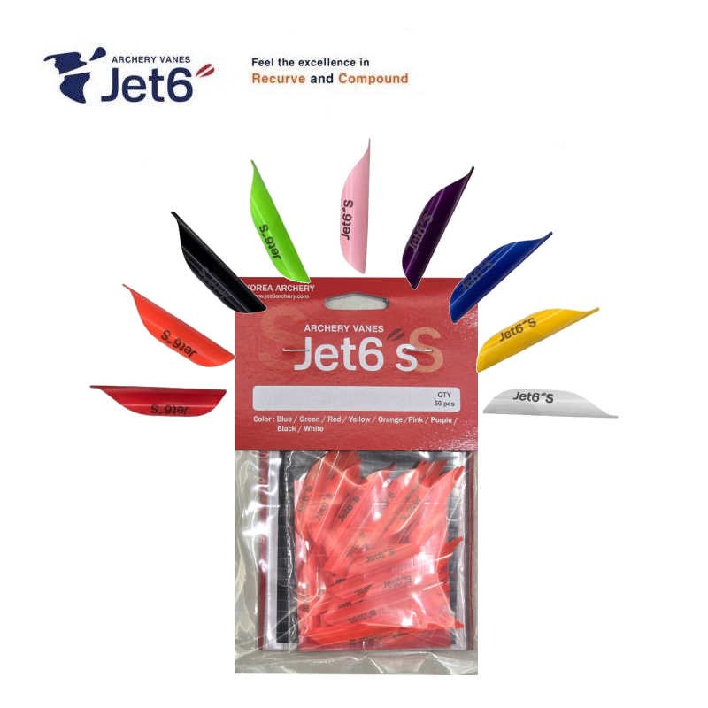 HERACLES ARCHERIE FRANCE BORDEAUX PLUMES PLASTIQUES K&K KOREA ARCHERY JET6 JET 6 S MENETROL