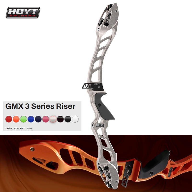 HERACLES ARCHERIE FRANCE POIGNEE CIBLE HOYT GRAND PRIX GMX 3 SERIES 2026 CARACTERISTIQUES TECHNIQUES TI SILVER