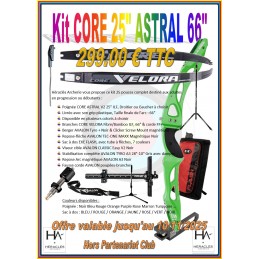 HERACLES ARCHERIE FRANCE BORDEAUX LA BREDE KIT RENTREE 2025 CORE ASTRAL V2 DEBUTANTS CLASSIQUE