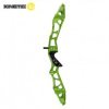 HERACLES ARCHERIE FRANCE POIGNEE ARC CLASSIQUE KINETIC 23 POUCES EMBER V2 ANODISE VERT