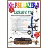 HERACLES ARCHERIE FRANCE KIT NOEL COMPOUND CIBLE PSE LAZER-X POWR 30-40 LBS