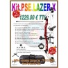 HERACLES ARCHERIE FRANCE KIT NOEL COMPOUND CIBLE PSE LAZER-X POWR 40-50 LBS