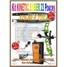 HERACLES ARCHERIE KITS DE NOEL ARC CLASSIQUE KINETIC EMBER 23 POUCES SAC A DOS EXE FLASH VISEUR AVALON CLASSIC CARBON