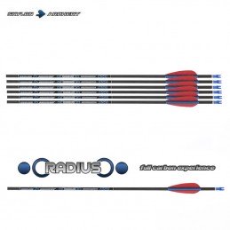 HERACLES ARCHERIE FRANCE BORDEAUX CLERMONT FERRAND FLECHES CARBONE SKYLON RADIUS DI 4.2