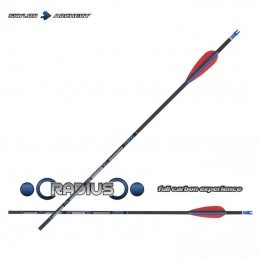 HERACLES ARCHERIE FRANCE BORDEAUX CLERMONT FERRAND FLECHES CARBONE SKYLON RADIUS DI 4.2