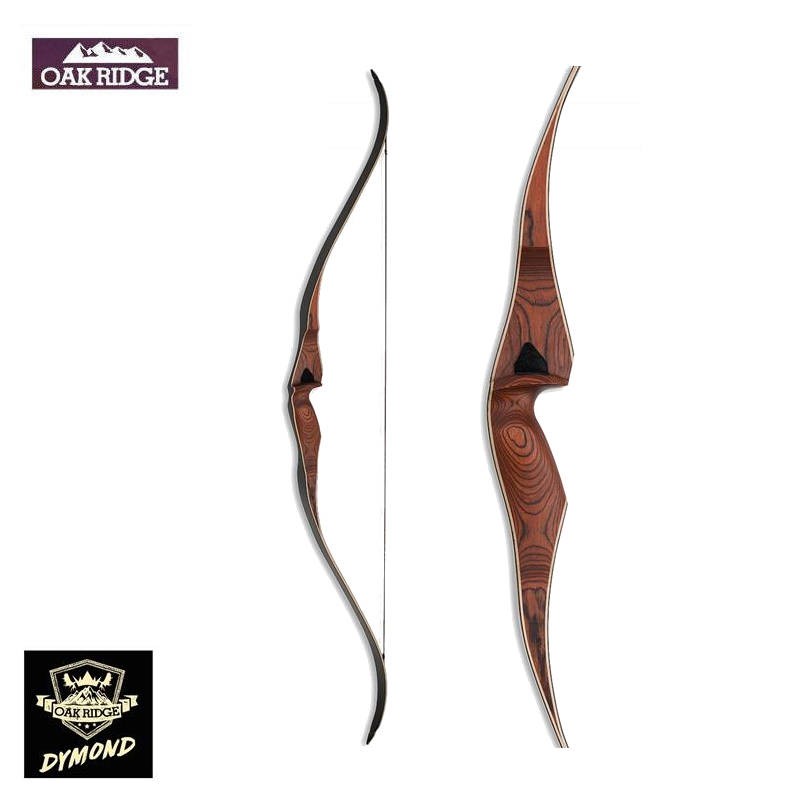 HERACLES ARCHERIE FRANCE ARC CHASSE MONOBLOC OAK RIDGE DYMOND 62 POUCES BORDEAUX