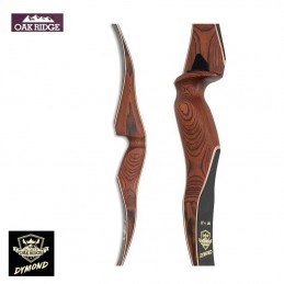 HERACLES ARCHERIE FRANCE ARC CHASSE MONOBLOC OAK RIDGE DYMOND 62 POUCES BORDEAUX