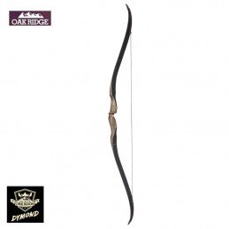 HERACLES ARCHERIE FRANCE ARC CHASSE MONOBLOC OAK RIDGE GRAY DYMOND 62 POUCES BORDEAUX