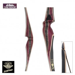 HERACLES ARCHERIE FRANCE ARC CHASSE MONOBLOC OAK RIDGE HYBRID ASH 62 POUCES BORDEAUX