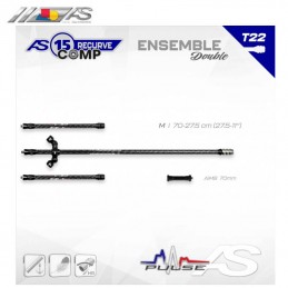 ARC SYSTEME ENSEMBLE AS 15 RECURVE COMP STABILISATION COMPLETE DEBUTANT HERACLES ARCHERIE FRANCE BORDEAUX CLERMONT FERRAND