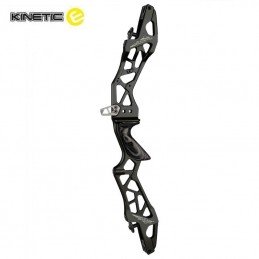 HERACLES ARCHERIE POIGNEE CIBLE KINETIC ALUMINIUM 23 POUCES EVOLIUM BORDEAUX MENETROL NOIR BLACK