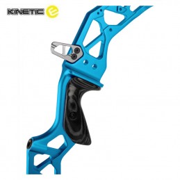 HERACLES ARCHERIE POIGNEE CIBLE KINETIC ALUMINIUM 23 POUCES EVOLIUM BORDEAUX MENETROL GRIP BOIS