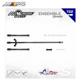 ARC SYSTEME ENSEMBLE AS 15 RECURVE COMP STABILISATION COMPLETE CONFIRME HERACLES ARCHERIE FRANCE BORDEAUX CLERMONT FERRAND