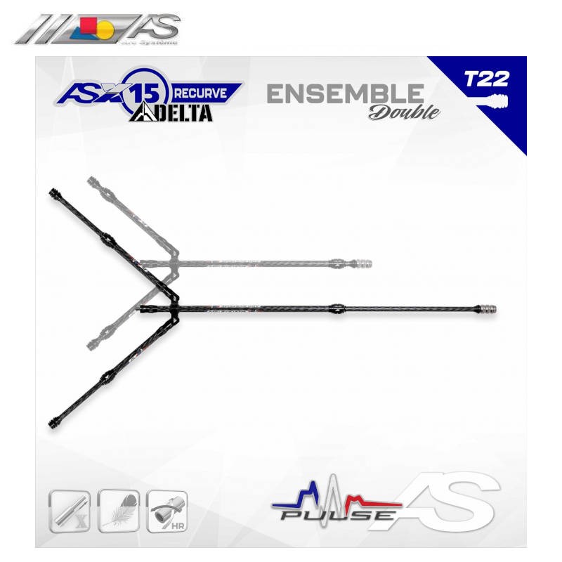 HERACLES ARCHERIE FRANCE BORDEAUX ENSEMBLE STAGILISATION ARC SYSTEME AS X15 RECURVE DELTA TELESCOPIQUE DEBUTANT
