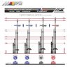 HERACLES ARCHERIE FRANCE BORDEAUX ENSEMBLE STAGILISATION ARC SYSTEME AS X15 RECURVE COMP TELESCOPIQUE DEBUTANT