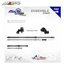 HERACLES ARCHERIE FRANCE BORDEAUX STABILISATION ARC SYSTEME COMPOUND AS X15 COMP TRIO