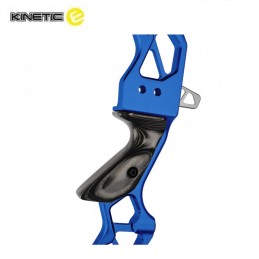 HERACLES ARCHERIE POIGNEE CIBLE KINETIC ALUMINIUM 21 POUCES EVOLIUM BORDEAUX MENETROL BLEU