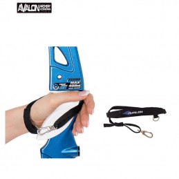 HERACLES ARCHERIE DRAGONNE DE POIGNET AVALON CROCHET METAL BLACK NOIR BORDEAUX MENETROL