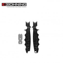 HERACLES ARCHERIE FRANCE BORDEAUX OUTIL PREPARATION FLECHE BOHNING VANES STRIPPER PRO NOIR