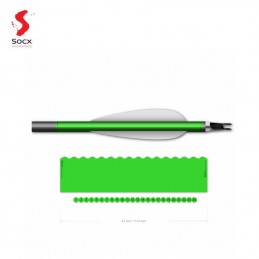 SOCX WRAPS 8.0mm MAX FLUOR COLOR