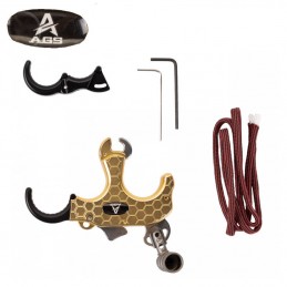 HERACLES ARCHERIE FRANCE DECOCHEUR AGS BLD LAITON VERSION 3 4 DOIGTS BORDEAUX MENETROL CHAMPAGNE