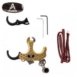 HERACLES ARCHERIE FRANCE DECOCHEUR AGS BLD LAITON VERSION 3 4 DOIGTS BORDEAUX MENETROL CHAMPAGNE