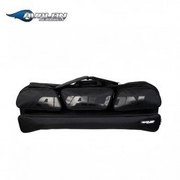 HERACLES ARCHERIE FRANCE BORDEAUX HOUSSE COMPOUND AVALON CLASSIC SOFT 118 CM NOIR BLACK