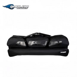 HERACLES ARCHERIE FRANCE BORDEAUX HOUSSE COMPOUND AVALON CLASSIC SOFT 118 CM NOIR BLACK