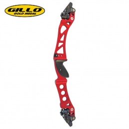 HERACLES ARCHERIE FRANCE LIGNE POIGNEE GILLO 25 POUCES GT-M NOIR BORDEAUX MENETROL ILF ROUGE