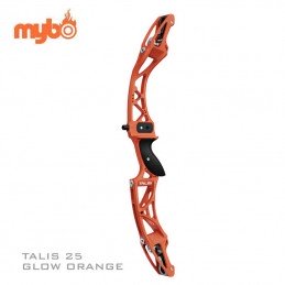 HERACLES ARCHERIE POIGNEE CLASSIQUE 25 POUCES MYBO MY BO TALIS CERAKOTE GLOW ORANGE