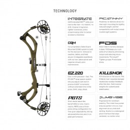 HERACLES ARCHERIE FRANCE COMPOUND CHASSE 2026 PSE MACH 30 DS CARBON CAM FDS BORDEAUX LA BREDE BLACK NOIR