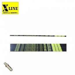 HERACLES ARCHERIE BORDEAUX FRANCE TUBES CARBONE X-LINE CHALLENGER 3.2 CARBON 40 T