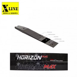 BRANCHES X-LINE HORIZON CARBON FOAM 3K HERACLES ARCHERIE FRANCE BORDEAUX LA BREDE CLERMONT