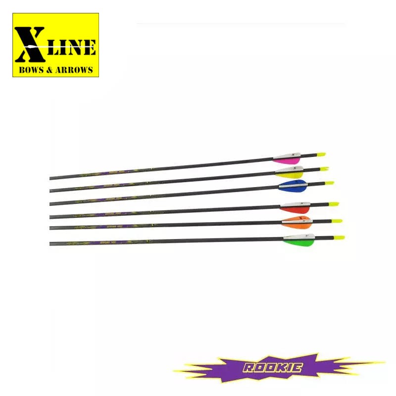 X-LINE XLINE FLECHE CARBON ROOKIE HERACLES ARCHERIE FRANCE LIGNE