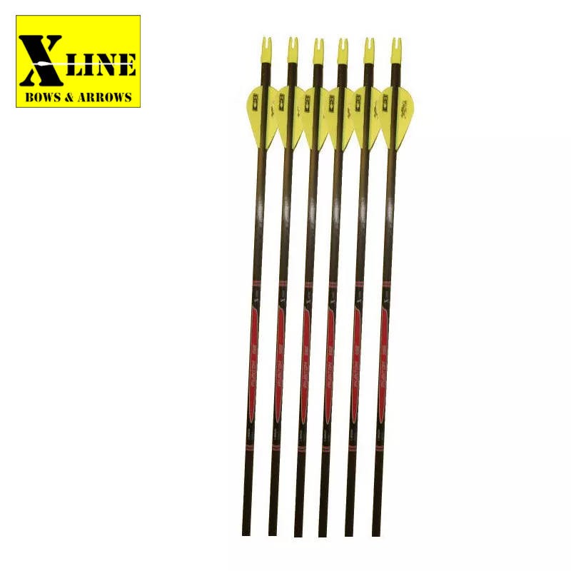 X-LINE FLECHE PHANTOM PLUMES PLASTIQUES HERACLES ARCHERIE FRANCE LIGNE LA BREDE MENETROL