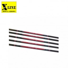 X-LINE FLECHE PHANTOM PLUMES PLASTIQUES HERACLES ARCHERIE FRANCE LIGNE LA BREDE MENETROL