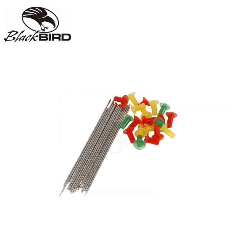 BLACK BIRD HERACLES ARCHERIE FRANCE LIGNE BORDEAUX PACK 20 TRAITS FLECHETTES SARBACANES