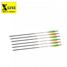 HERACLES ARCHERIE TRAITS ARBALETES X-LINE XENON CARBON 22 POUCES