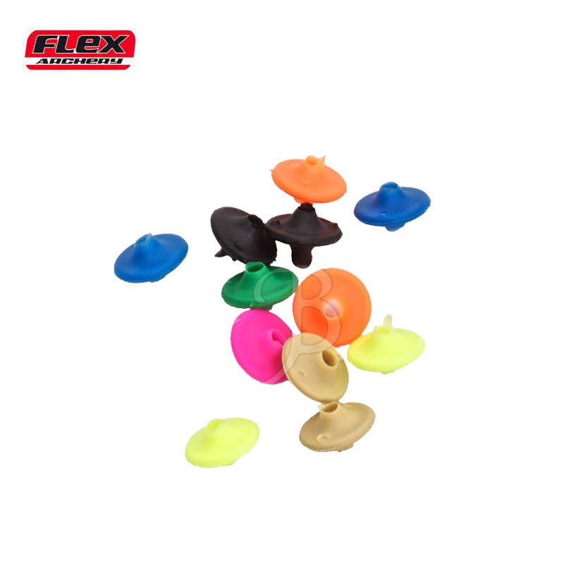 FLEX ARCHERY NOSE BUTTON MINI KISSER 7 MM HERACLES ARCHERIE FRANCE LA BREDE