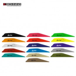 BOHNING PLUME PLASTIQUE ALPHA 2.8 POUCES HERACLES ARCHERIE LIGNE FRANCE BORDEAUX LA BREDE CHASSE