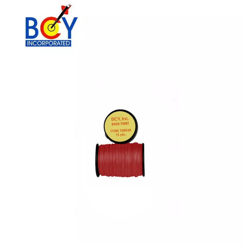 BCY BOBINES TRANCHE FIL THREAD NOCK SET 75 YARDS MARRON  HERACLES ARCHERIE FRANCE LA BREDE ROUGE