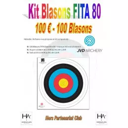 LOT DE 100 FITA 80 JVD
