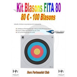 LOT DE 100 FITA 80 AVALON