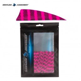 Plumes D'empennage Gateway 4 Pouces - Bleu Ciel - Aile Droite - Lot De 100