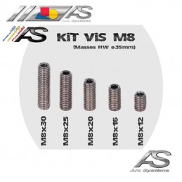 Kit vis sièges sur fixations latérales