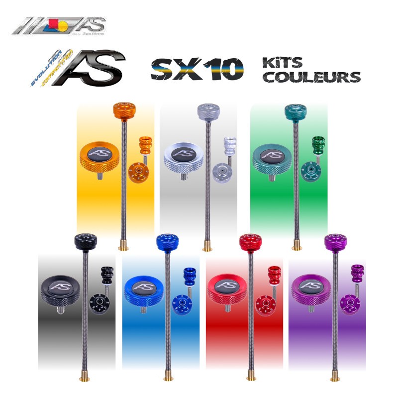 ARC SYSTEME KIT COULEUR SX 10 AS HERACLES ARCHERIE